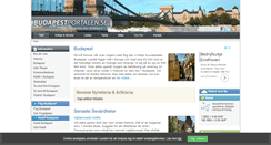 Desktop Screenshot of budapestportalen.se